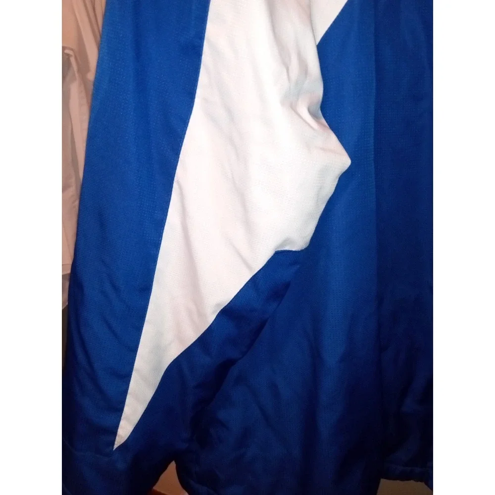 Reebok NFL Onfield Indianapolis Colts Jacket Mens XL Blue Full Zip Hooded Fleece